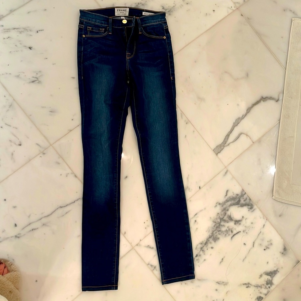 FRAME Forever Karlie tall skinny jeans